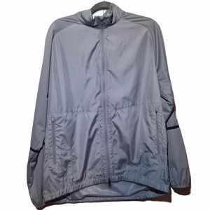 Nike men’s gray golf full zip windbreaker